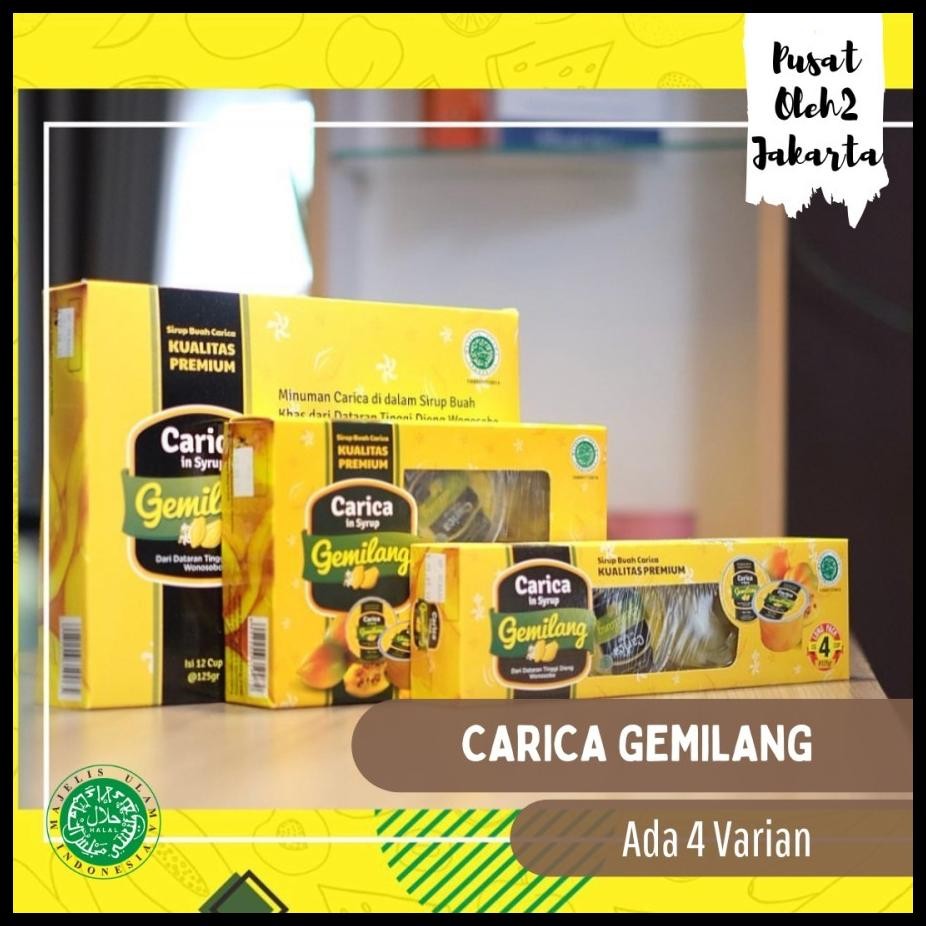 

CARICA GEMILANG MINUMAN MANISAN BUAH PEPAYA KHAS DIENG WONOSOBO