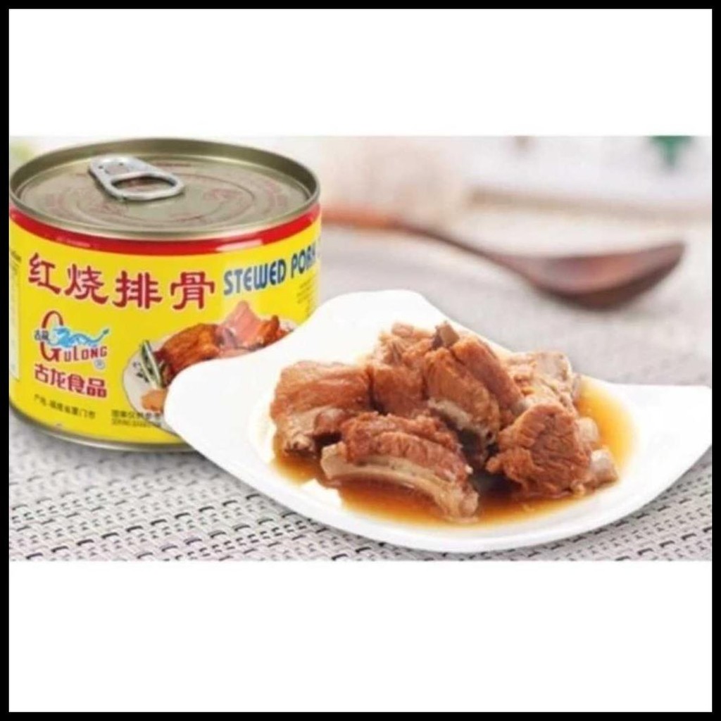 

GULONG STEWED PORK CHOP 397 GRAM / PAI KUT / IGA BABI KALENG UNTUK SESERAHAN /SANG JIT