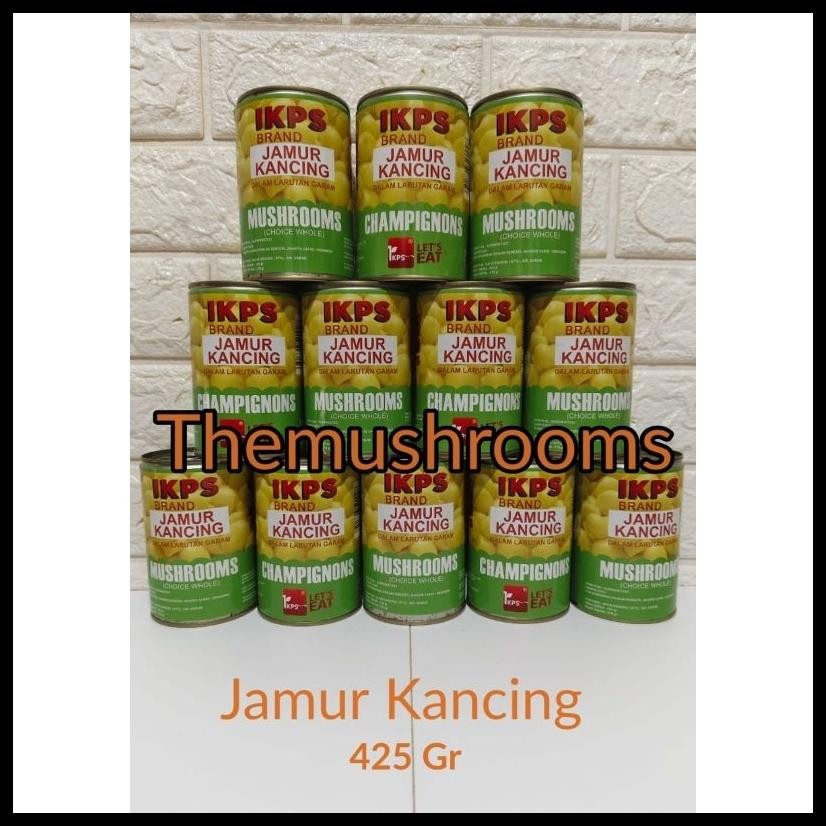 

JAMUR KANCING KALENG / WHOLE MUSHROOMS DALAM KALENG IKPS