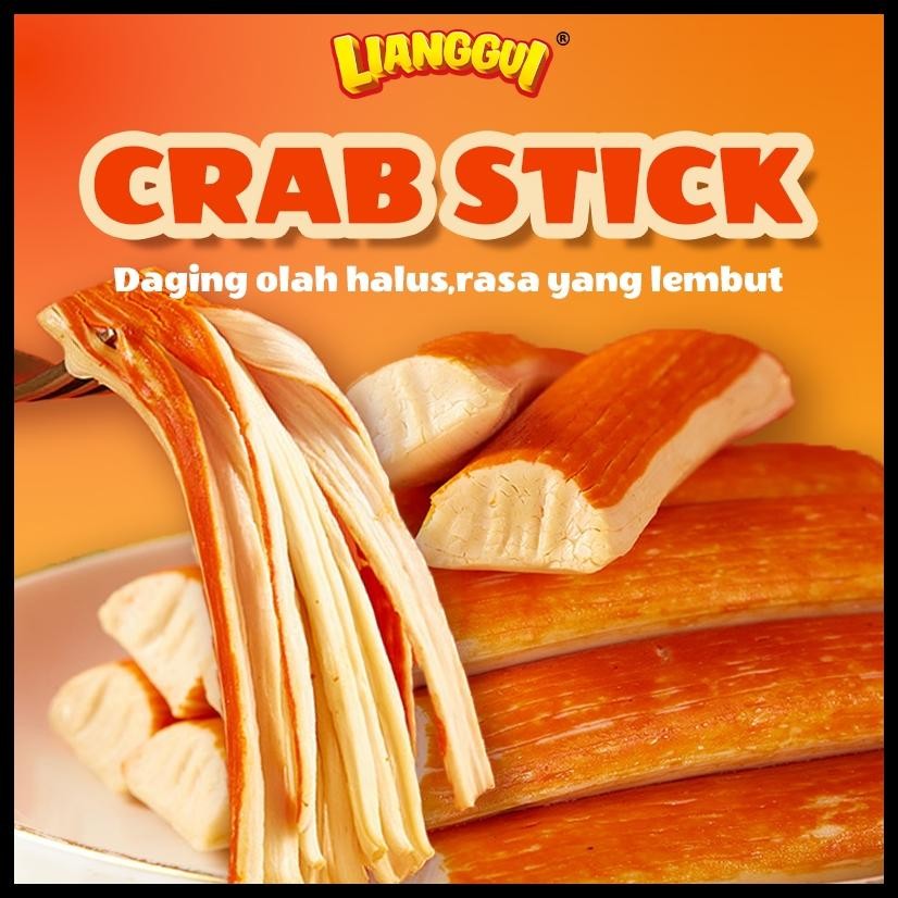 

LIANGGUI | CRAB STICK BARBECUE FLAVOR | CRAB STICK SPICY FLAVOR | CRAB STICK ANEKA RASA ENAK PALING BANYAK DIBELI