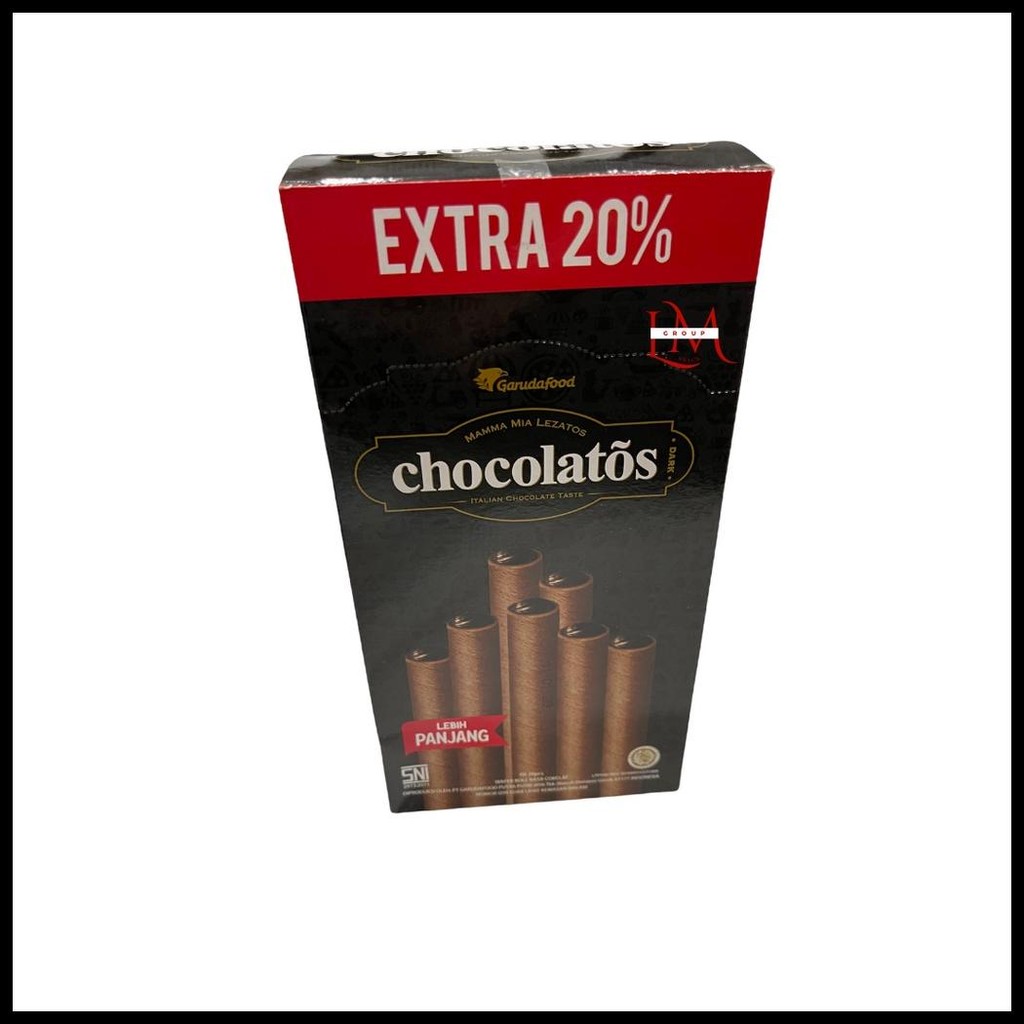 

GERY CHOCOLATOS WAFER STICK 1000 1 BOX ISI 20 PCS @18GR