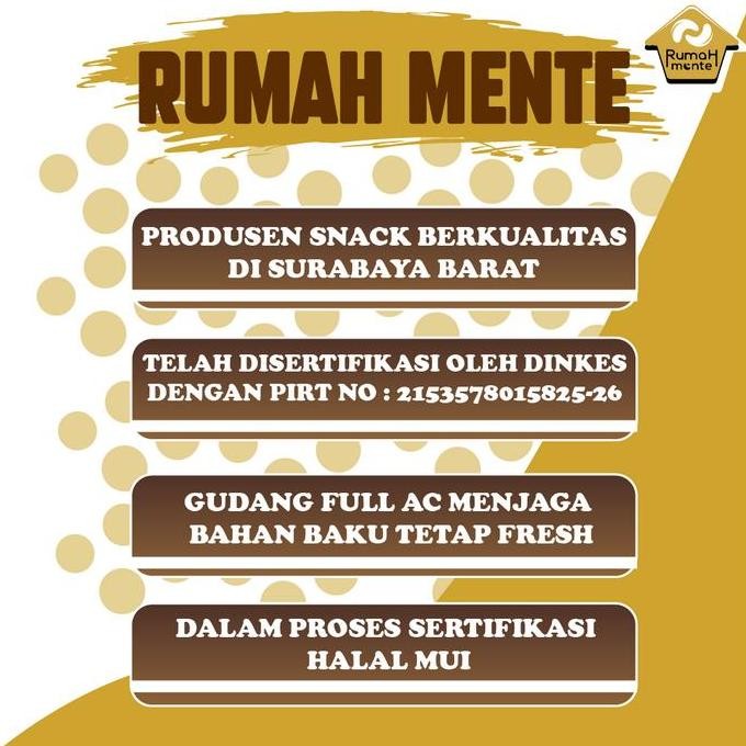 

Promo / Terlaris 500Gr Mente Utuh Roasted Oven Rasa Asin Gurih Terbaik