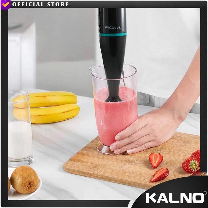 

Terlaris Kalno Hand Blender - Single Speed Blender Tangan Multifungsi Chopper