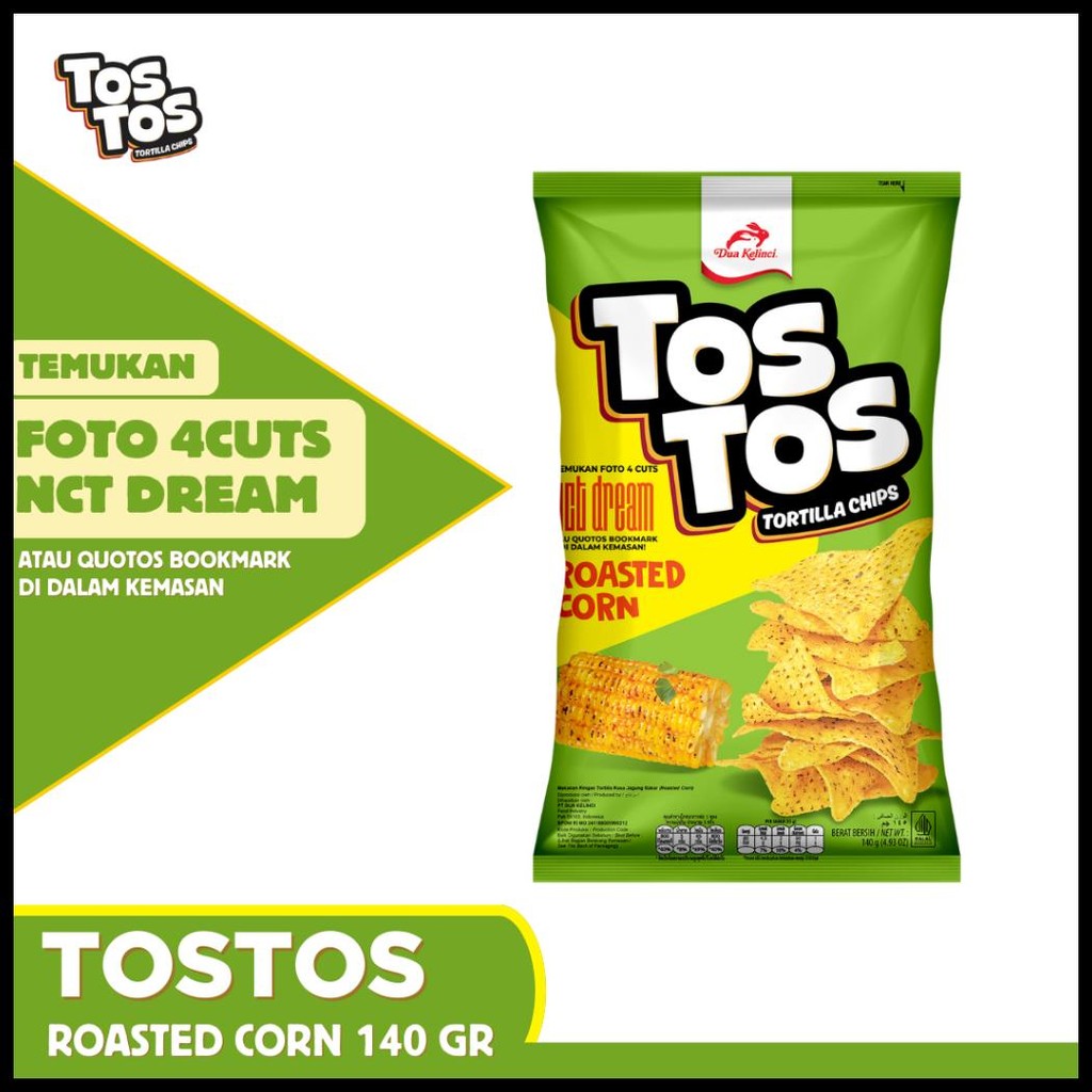 

DUA KELINCI TOS TOS TORTILLA CHIPS X NCT DREAM