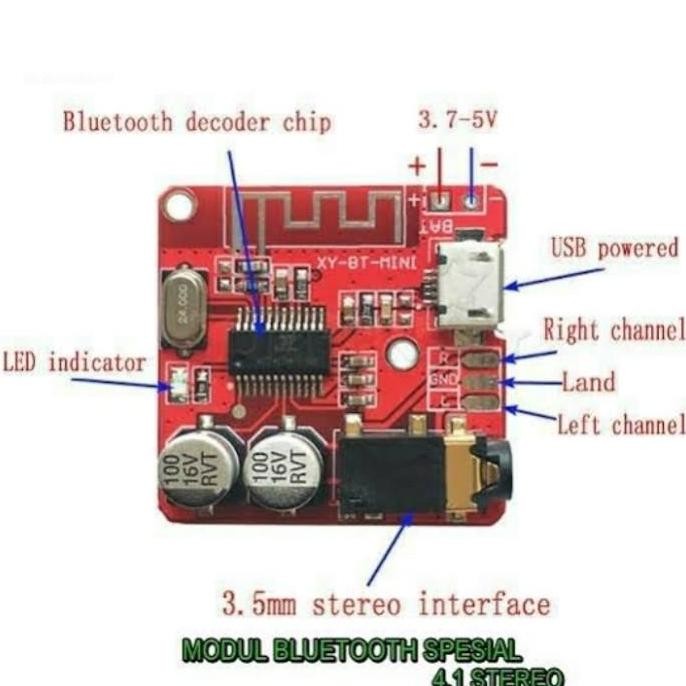 XY-BT Mini Module Bluetooth Audio Receiver Board MP3 amplifier sic