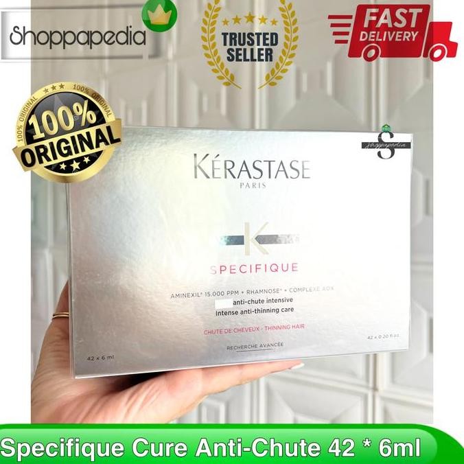 NEW Kerastase Aminexil cure Anti chute intensive 42 ampul TERMURAH ORI