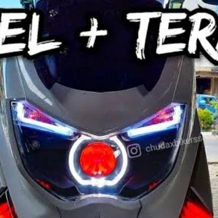 Lampu Projie Nmax Old Sepaket Rlektor Headlamp Biled Drl alis Aes