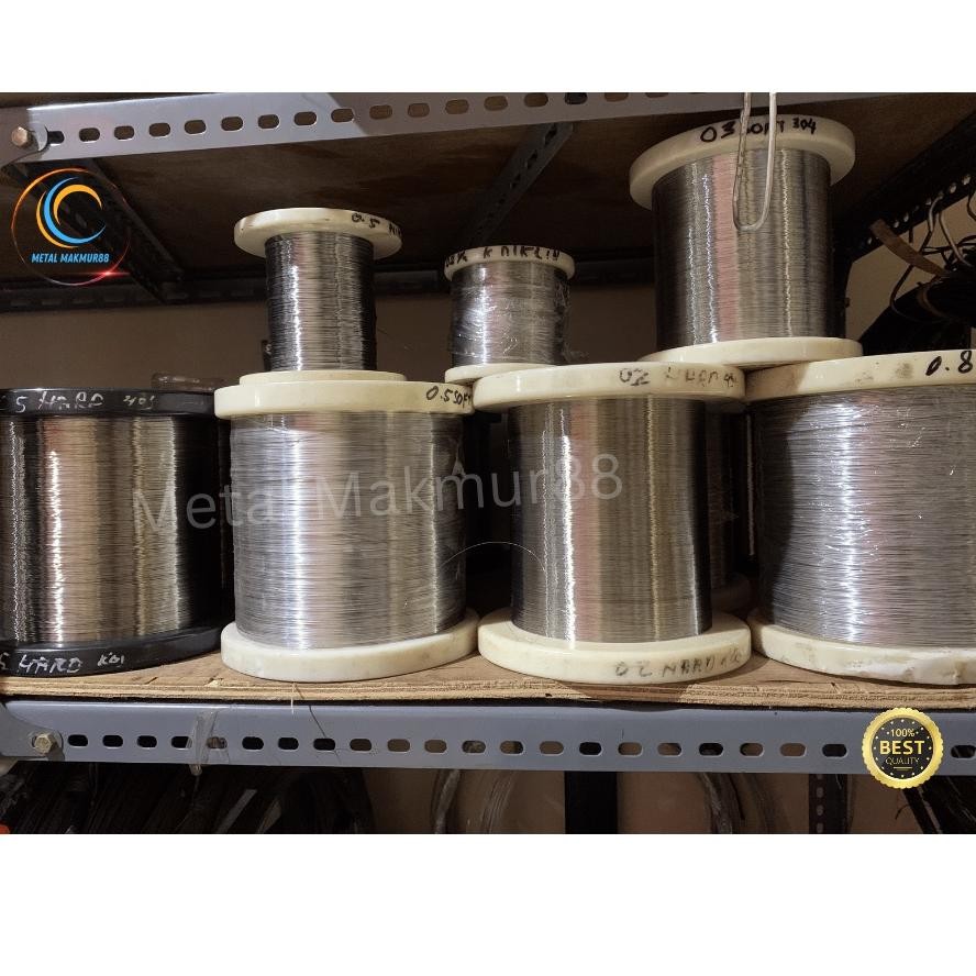 HJK Kawat Pemanas Nikelin 0.2 - 0.8mm Panjang 5 Meter