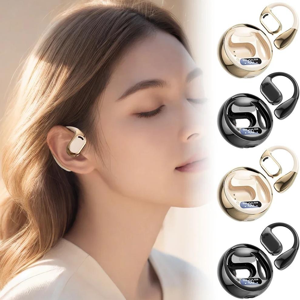 

Intelligent Translation Headphones Bluetooth 5.4 Wireless Real-Time AI Translators Headset Hanging Ear Noise-cancelling Headset