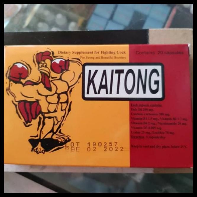 KAITONG SUPLEMEN AYAM - KAITONG OBAT AYAM