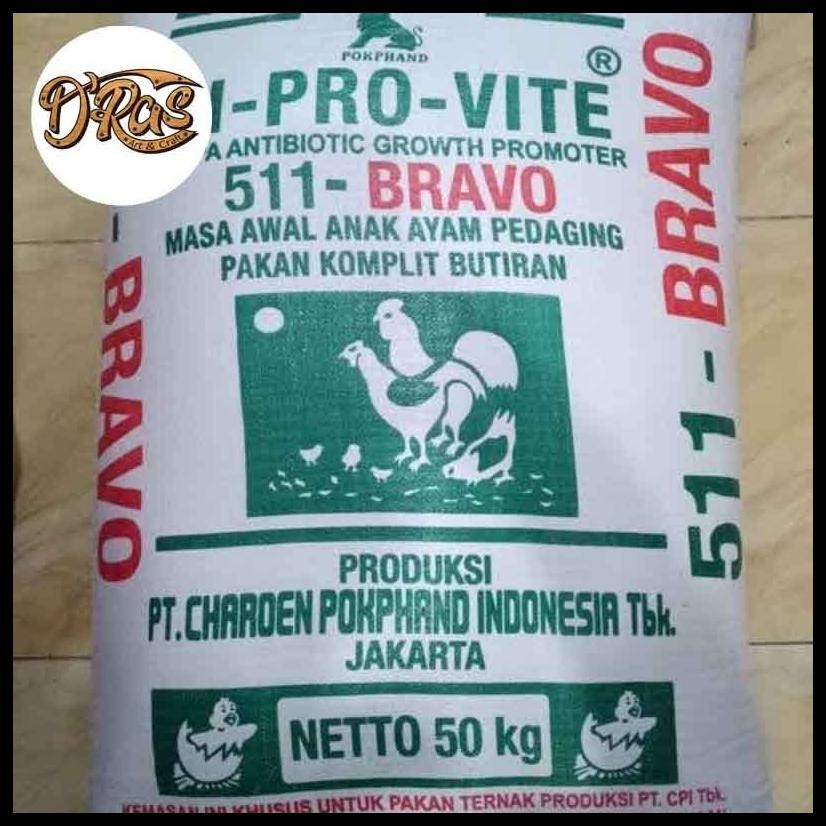 PUR AYAM 511 BRAVO 5KG PAKAN ANAK AYAM