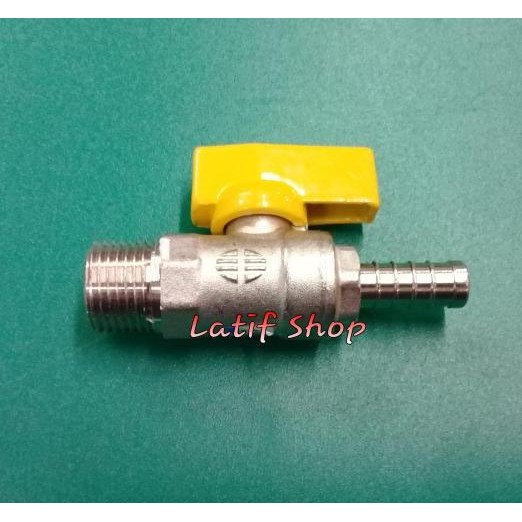 Tersedia Stop Kran gas Rifeng DN 10 / Nozle gas kompor / stop valve gas