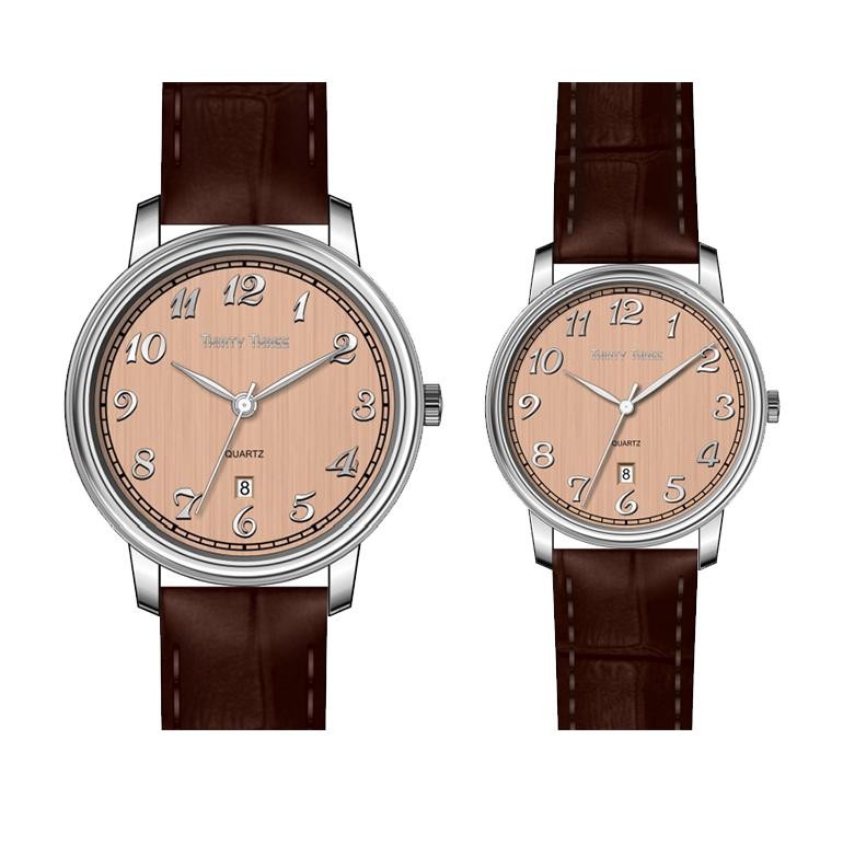 Jam Tangan Couple Thirty Three Niigata Th2009Ml Murah