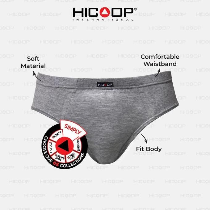 Celana Dalam Pria Dewasa Hicoop Men Hb-01 Promo