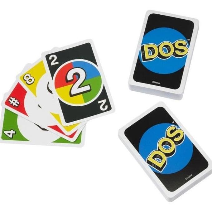 UNO Dos Mattel Card Games Original Cards Game Ori Asli Mainan Kartu Toys GM