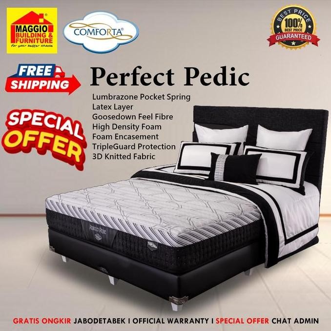 Kasur Springbed Comforta - Matras Furniture - Perfect Pedic - Comforta Springbed