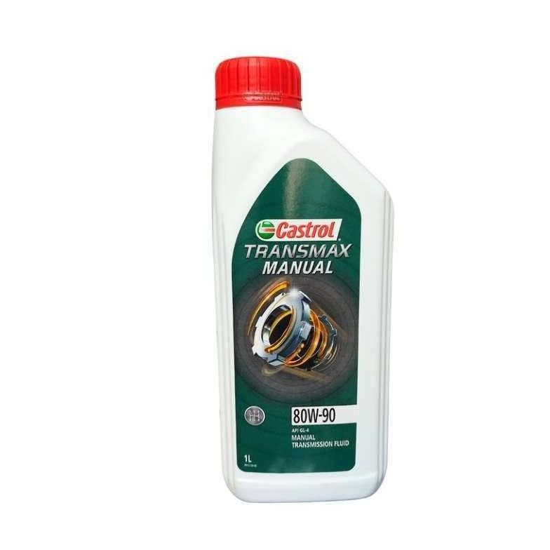 CASTROL TRANSMAX MANUAL 80W90 GL4 1LITER (OLI TRANSMISI MANUAL)
