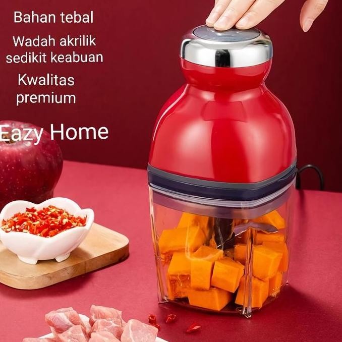 BEBAS ONGKIR - Blender kapsul kotak akrilik tebal food grade/Blender capsule serbaguna mini bumbu bu