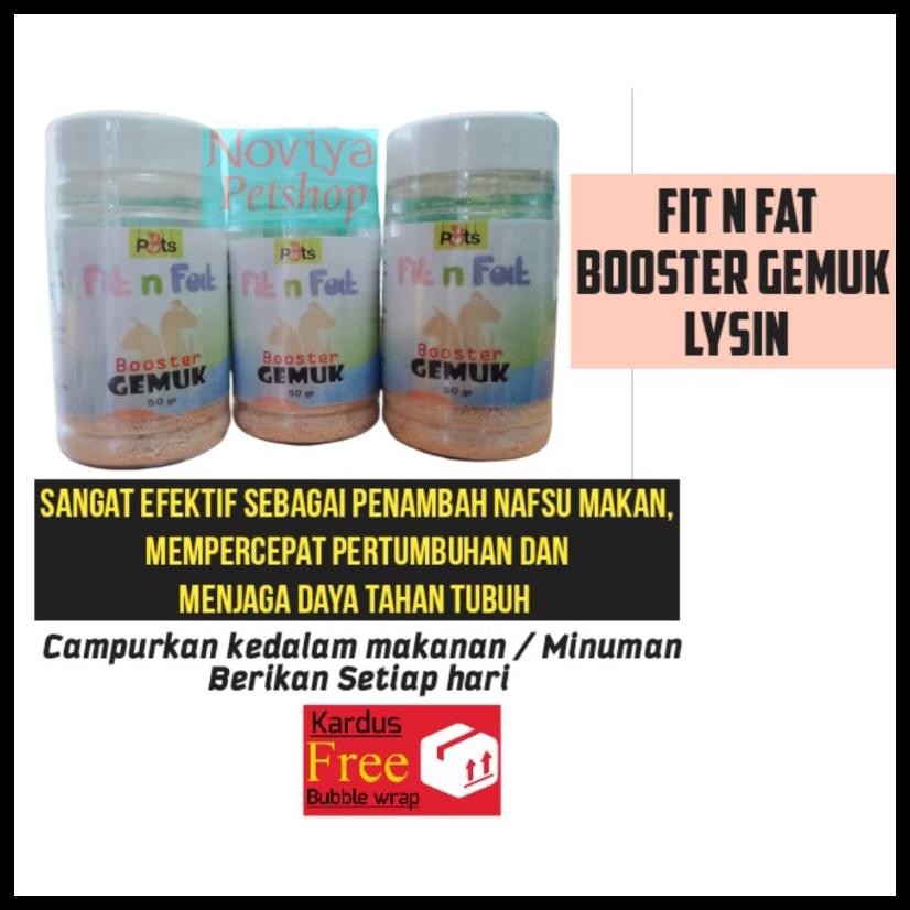 FIT N FAT BOOSTER GEMUK HEWAN 50GRAM