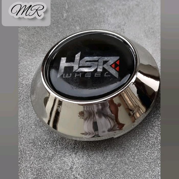 Tutup Dop Velg Hsr Kerucut Chrome Kaki 6.15/6 Cm Topi 6.8/6.4 Cm Cover As Roda Mobil Accessories Mot