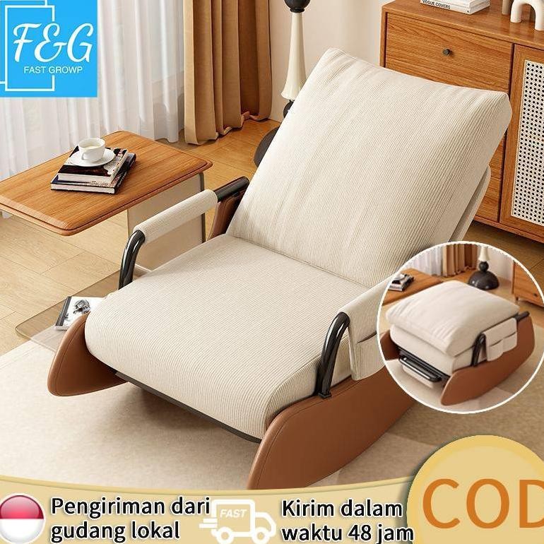 3 in 1 Kursi Sofa Malas Kursi Tidur Sofa Sofa Ruang Tamu Multifungsi Lipat Kursi