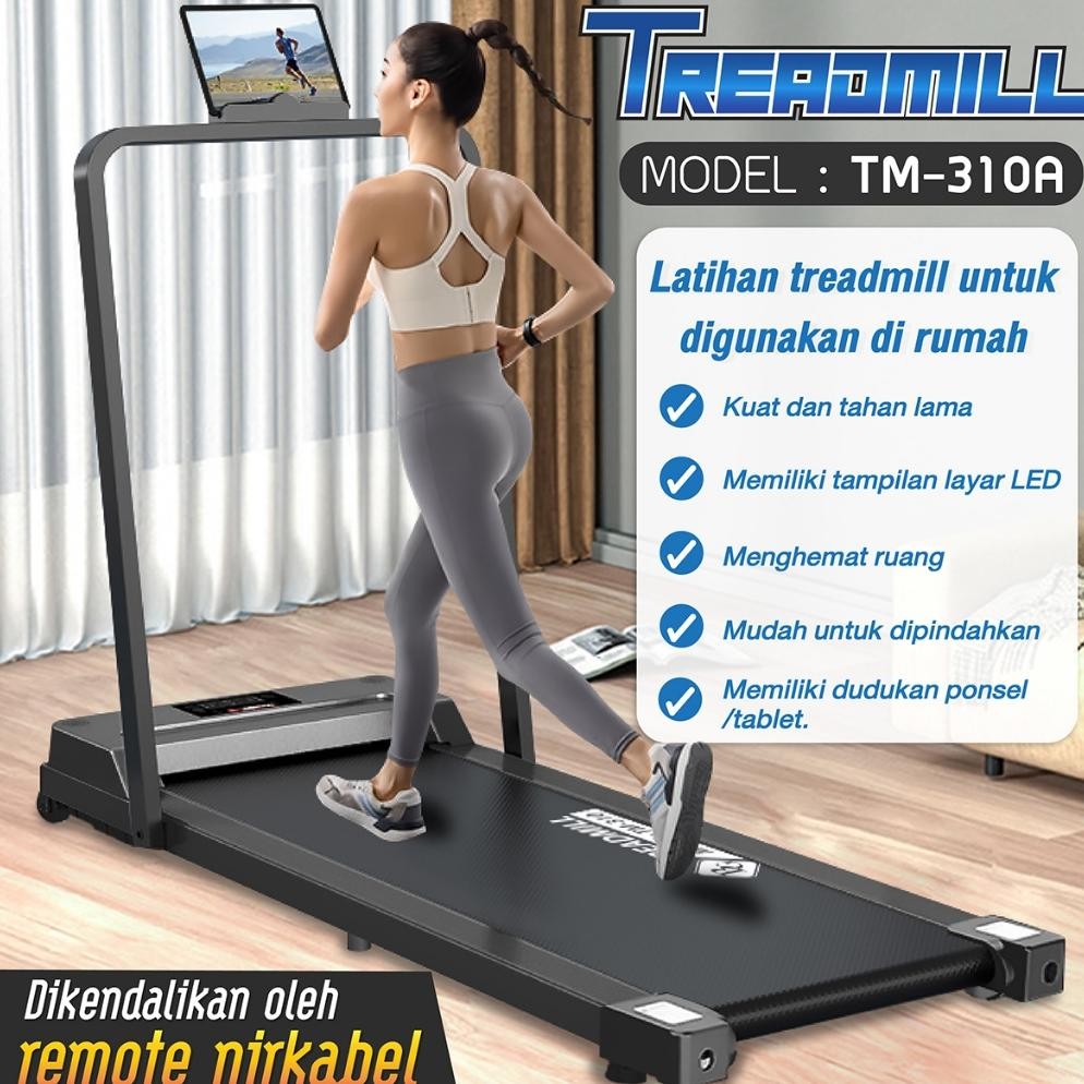 Treadmill Listrik Treadmill Elektrik Treadmill Lipat Alat Fitness Olahraga Multifungsi