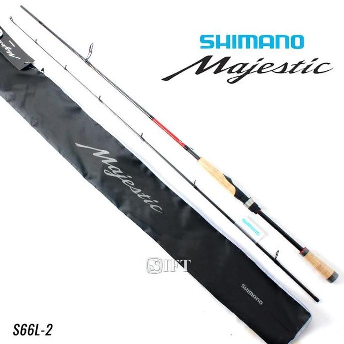 

Terlaris Joran Shimano Majestic S66L | S74Mh2 | Spinning Ift Fishing