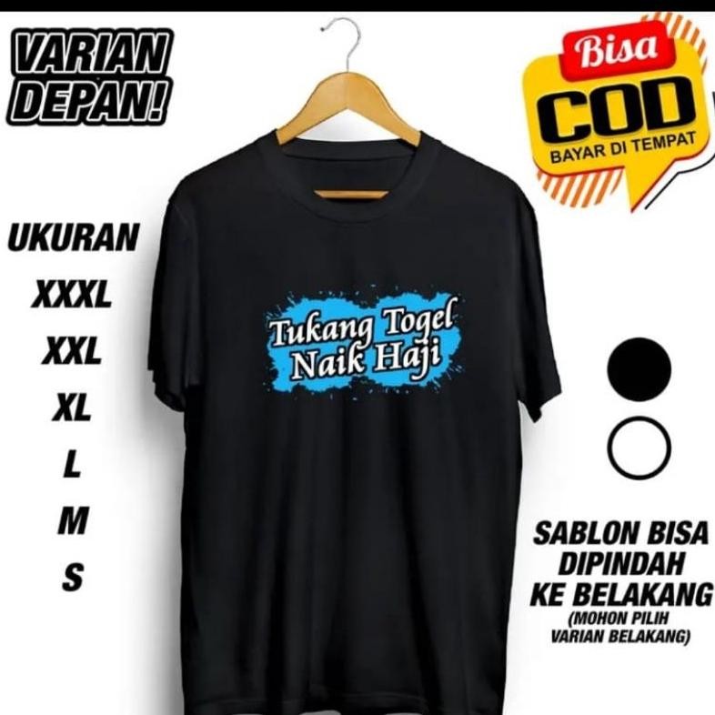 Promo Baju Distro Tukang Togel Naik Haji