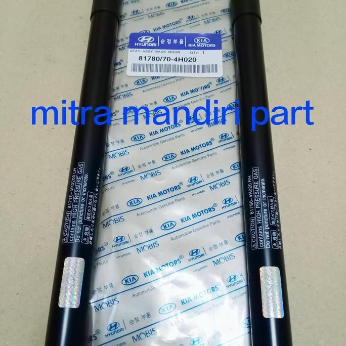 . SHOCK BAGASI STAY ASSY BACK DOOR HYUNDAI H1