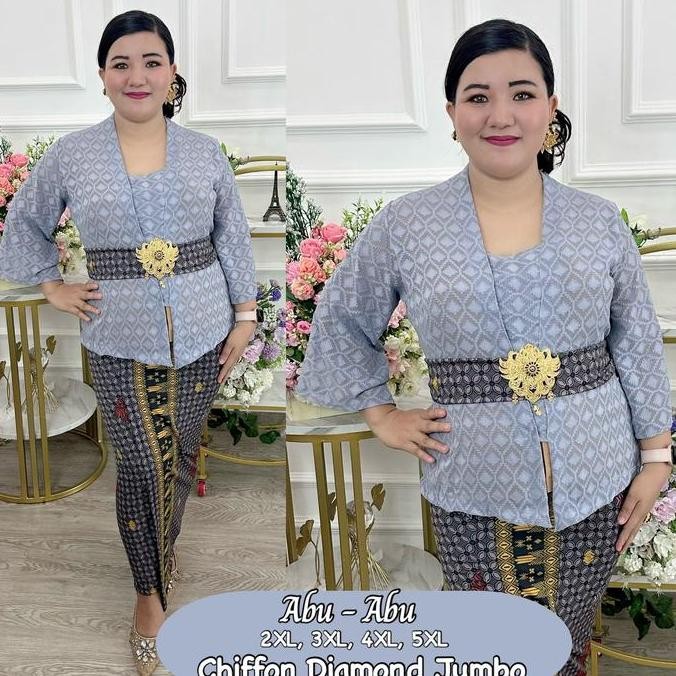 Promo / Terlaris Setelan kebaya bali/ Baju kebaya bali jadi ukuran jumbo / kebaya jumbo Terbaik