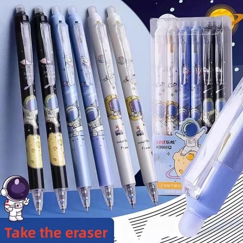 

Kawaii Gel Pen Erasable Pen Suitable Refills Creative Drawing Tools Gel Pen Sets School Office Stationery 0.5Mm Magic Erasable