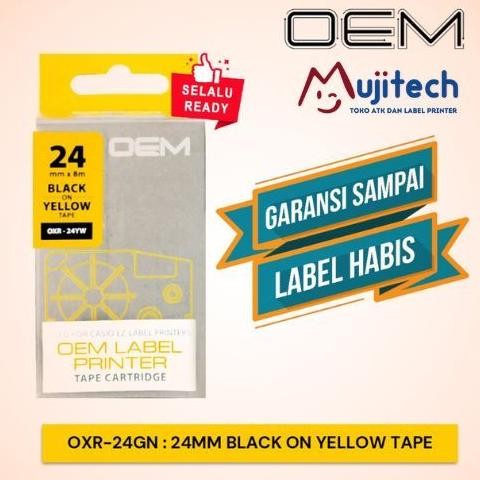 

Berkualitas OEM TAPE 24mm untuk CASIO EZ LABEL OXR O XR MURAH