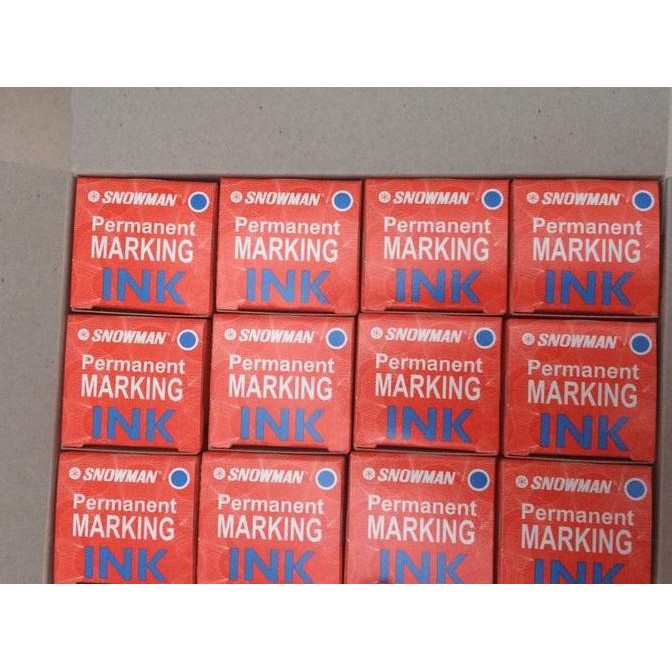 

Isi Ulang Tinta Permanen/Refill Ink Spidol Snowman Permanen Marking