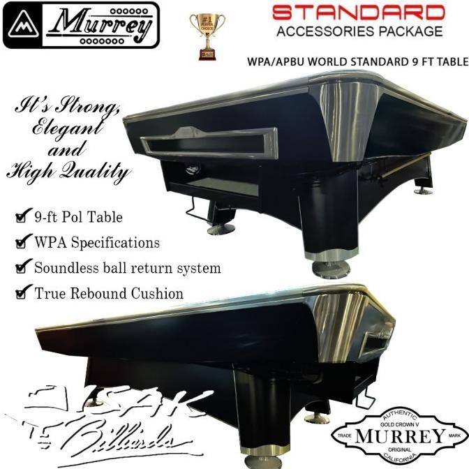 NEW Murrey Reborn 9 ft Pool Table - Meja Billiard Biliar 9 feet