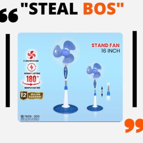 AOYAMA stand fan aoyama 16 inch/ kipas berdiri aoyama 16 inch/ standfan aoyama 16 inch
