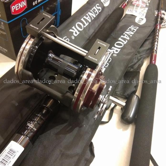 

Terlaris Paket Trolling - Reel Penn Senator + Rod Penn Senator