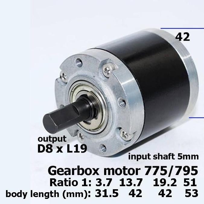 READY 775 dc motor Mini spindle 12/24v