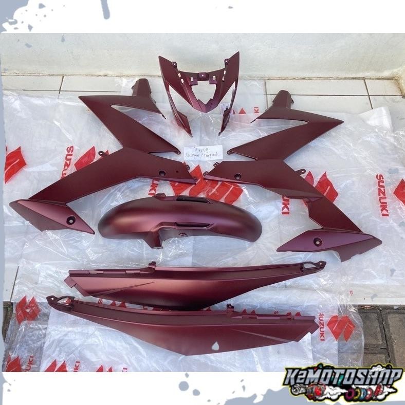 Cover Body Belakang Sayap Depan Spakbor Batok Satria Fu Injeksi Body Lengkap Satria Fu Fi Fullset