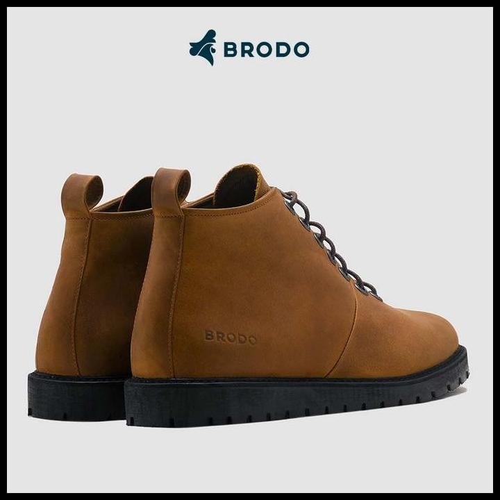 Brodo - Sepatu Signore Boots Vintage Brown Original Best Seller