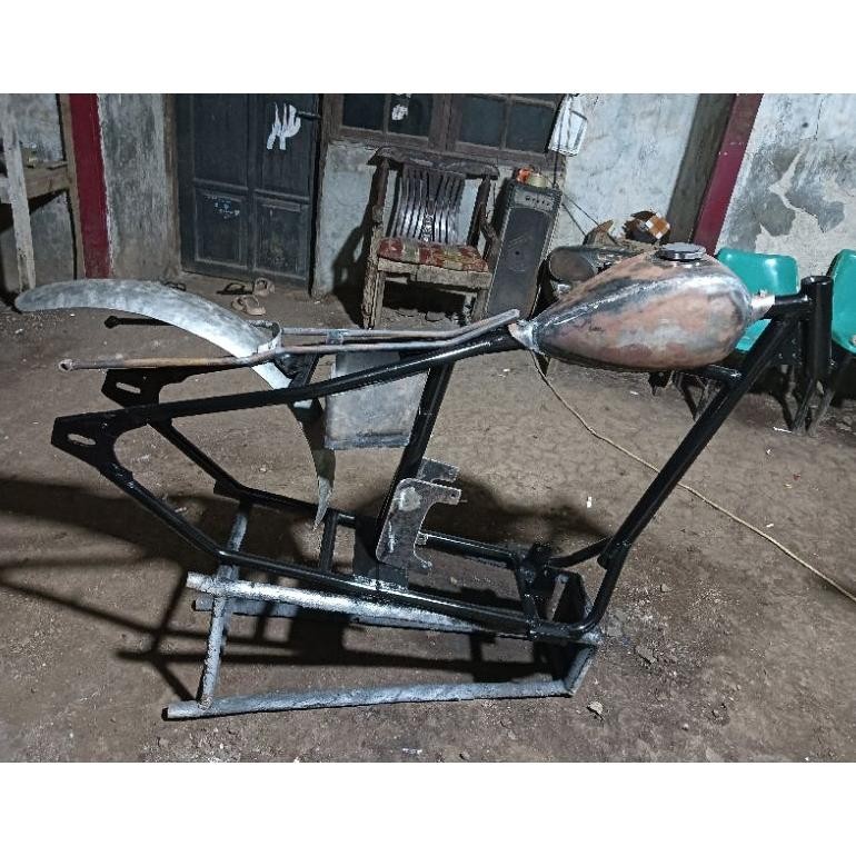Rangka Chopper PNP Honda GL Tiger Mega Pro