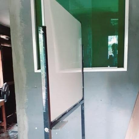 

black white board standing 90 120 Cm Kualitas Original