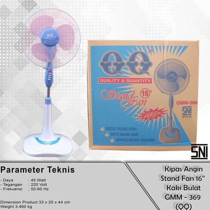 Kipas Angin Stand Fan QQ GMM 369