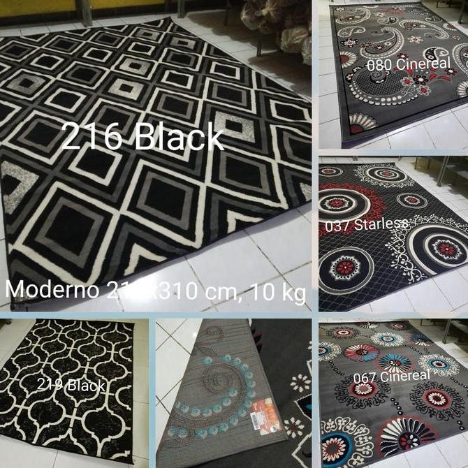 Grosir Karpet Jumbo Grey Abu-Abu Momento 210X310 Cm