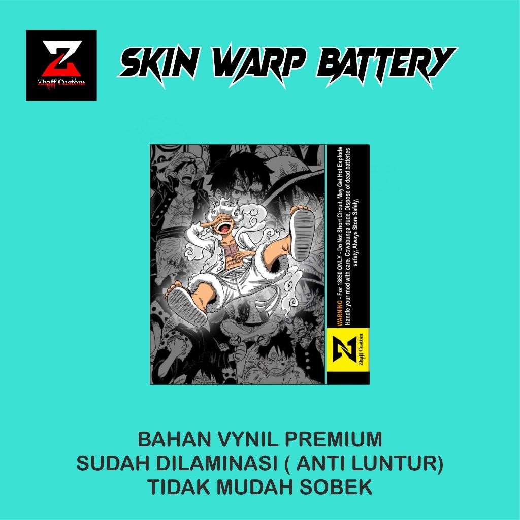 

Terlaris Presisi Acces Stiker Warp Battery Anti Luntur Type C Casing/Stiker Panel Vynil Bisa Custom Dan COD