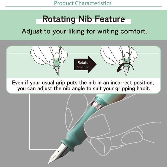 

SAILOR Tuzu Adjust Cartridge & Converter Fountain Pen Kualitas Original