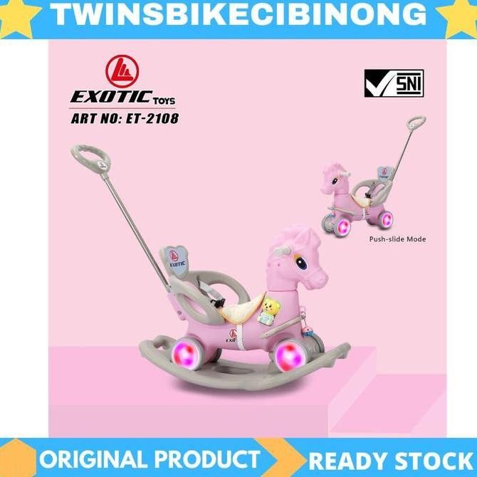 Mainan Anak Kuda Kudaan Exotic ET 2108 Unicorn Kualitas Original