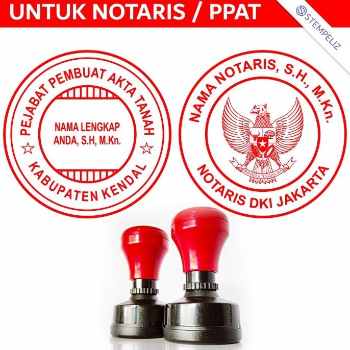 

NEW!!! Stempel PPAT / NOTARIS Sesuai Aturan Permen