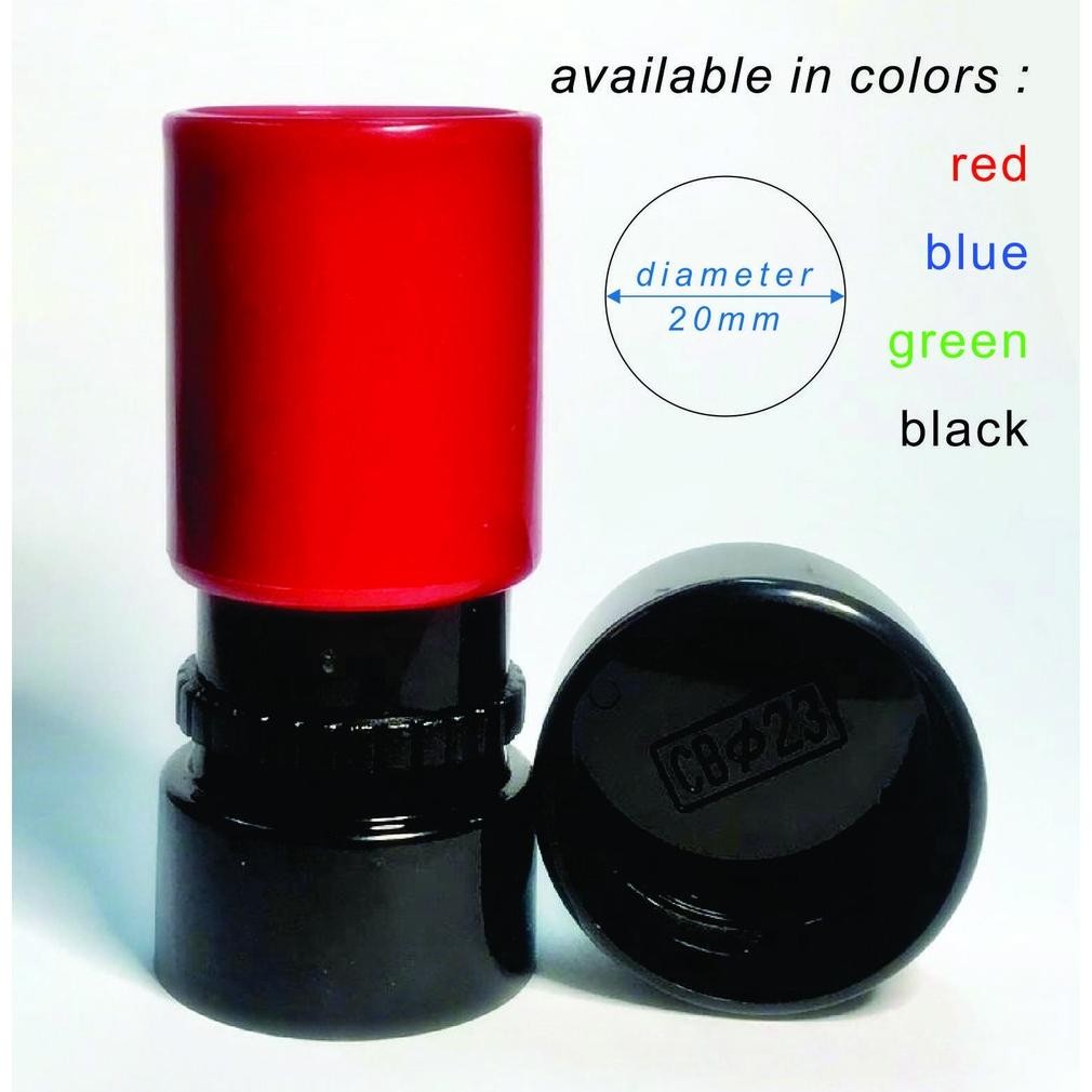 

NEW!!! [Auto Stamp] Customized Stamp 23mm, Desain Custom, 4 Warna