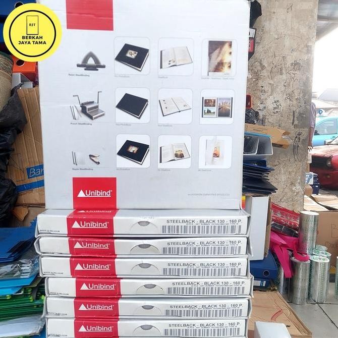 

UNIBIND STEELBLACK-BLACK 130-160P Kualitas Original