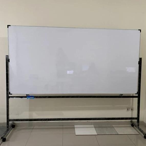 

whiteboard standing double face 100x200 cm Kualitas Original
